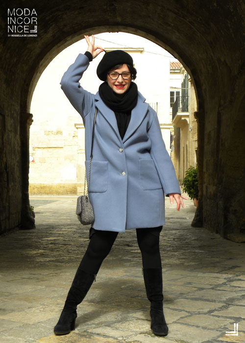 Look cappotto carta da zucchero