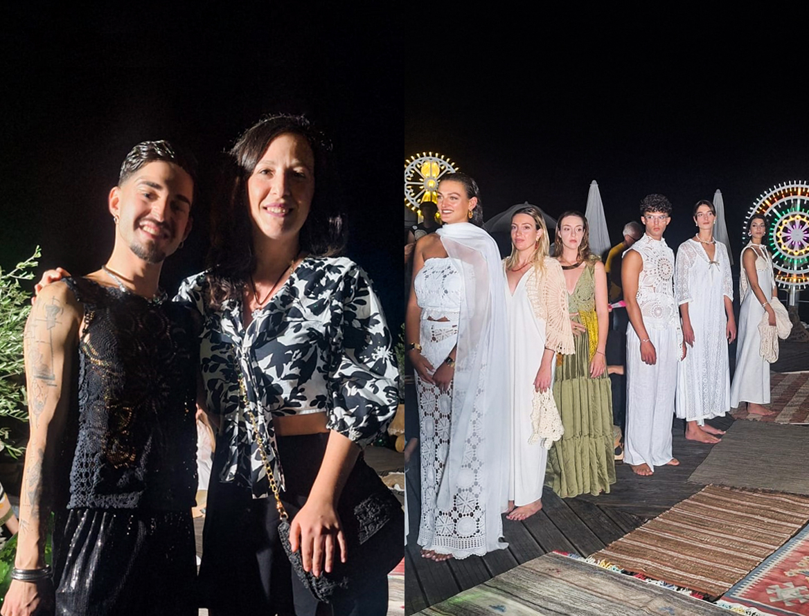 Sfilata del salentino Cristiano Accogli – Tra gli stilisti della Notte della Taranta 2025